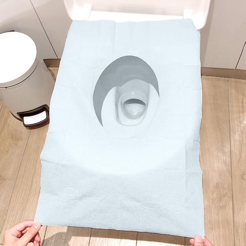 Greenour Disposable Toilet Seat Covers | 60 Travel Pack | Extra Thick & Waterproof | Sticker-Free Design for Adults & Kids | Great for Public Toilets (Airplane, Restroom, Outdoors) - Image 5